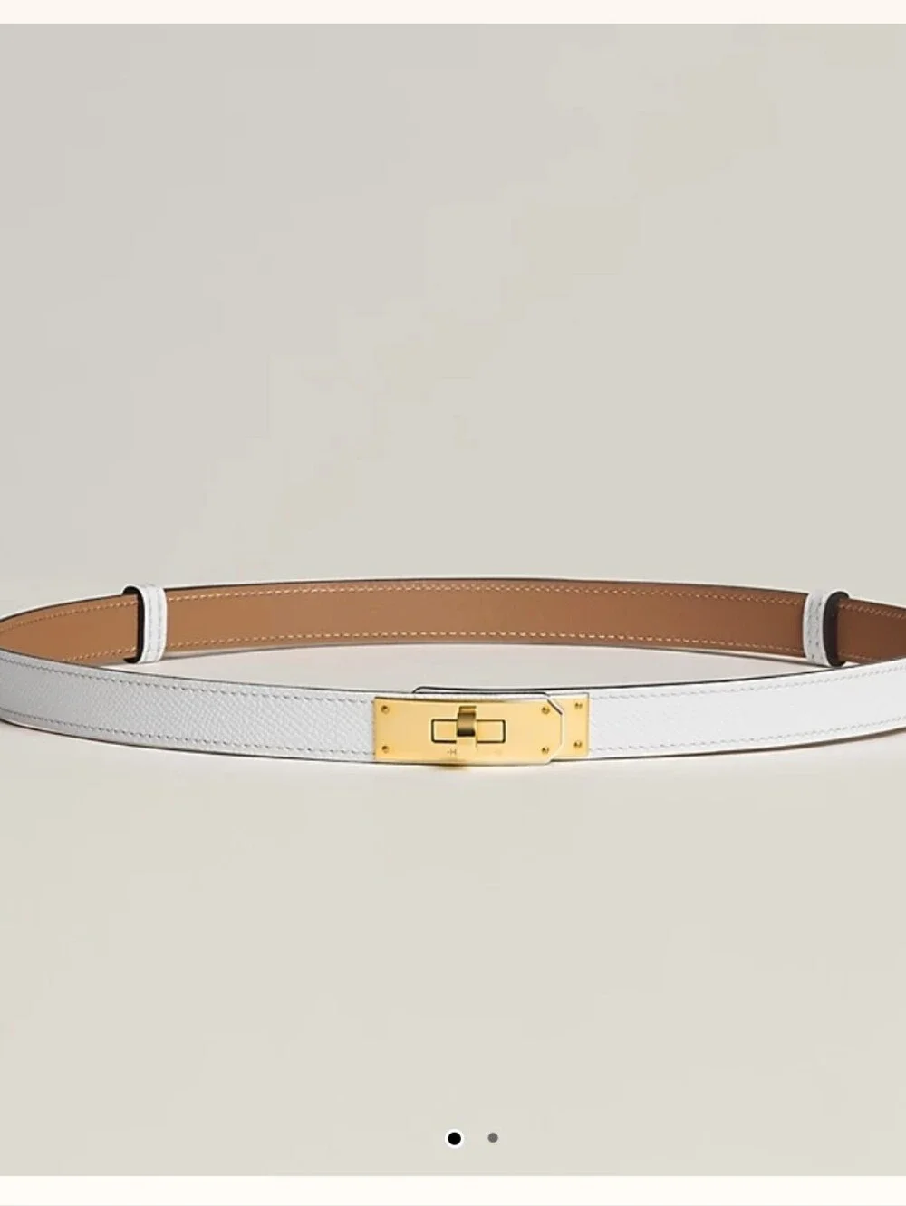 Made In Italy 100% Leather Adjustable Belt XS-XL